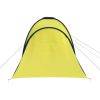 Camping Tent 6 Persons Blue and Yellow