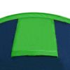 Camping Tent 4 Persons Navy Blue/Green