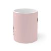 Pink Leopard Mug 11 oz