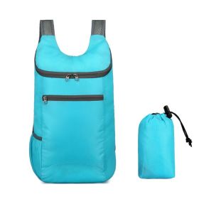 Outdoor Sports Bag for Camping Hiking Mountaineering Fishing Cycling (Color: Blue)