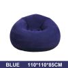 Flocking Flocking Sofa Chair Large Lazy Inflatable Sofas Chair Bean Bag Sofa For Outdoor Lounger Seat Living Room Camping Travel