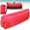 Inflatable Lounger Air Sofa Lazy Bed Sofa Portable Organizing Bag Water Resistant for Backyard Lakeside Beach Traveling Camping Picnics