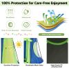 2-in-1 40 Inch Kids Hanging Chair Detachable Swing Tent