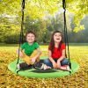 2-in-1 40 Inch Kids Hanging Chair Detachable Swing Tent