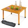 Folding Outdoor Camping Table with Carrying Bag for Picnics and Party