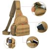 Military Tactical Shoulder Bag; Trekking Chest Sling Bag; Nylon Backpack For Hiking Outdoor Hunting Camping Fishing