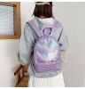 Mermaid Kids Backpack, Sparkly Sequins Backpack for Girls